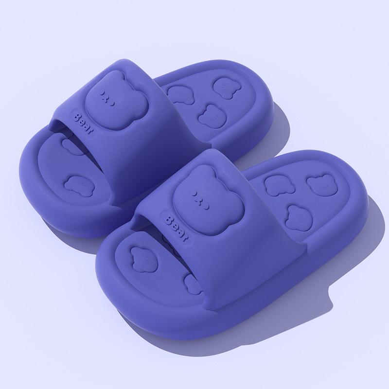 

Тапочки из ЭВА с нескользящей толстой подошвой: Удобные и дезодорирующие сандалии для использования родителями и детьми в помещении и на улице летом 34-35