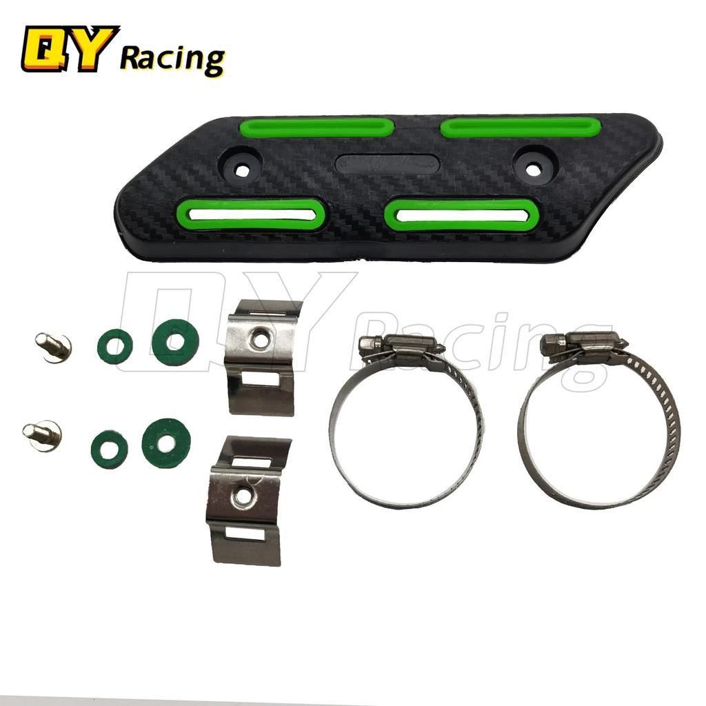 Motorcycle  Exhaust Heat Protector Shield For Honda CRF250 CRF450 CRF250X CRF450X Beta 350 390 430 480 RR 4 STROKE