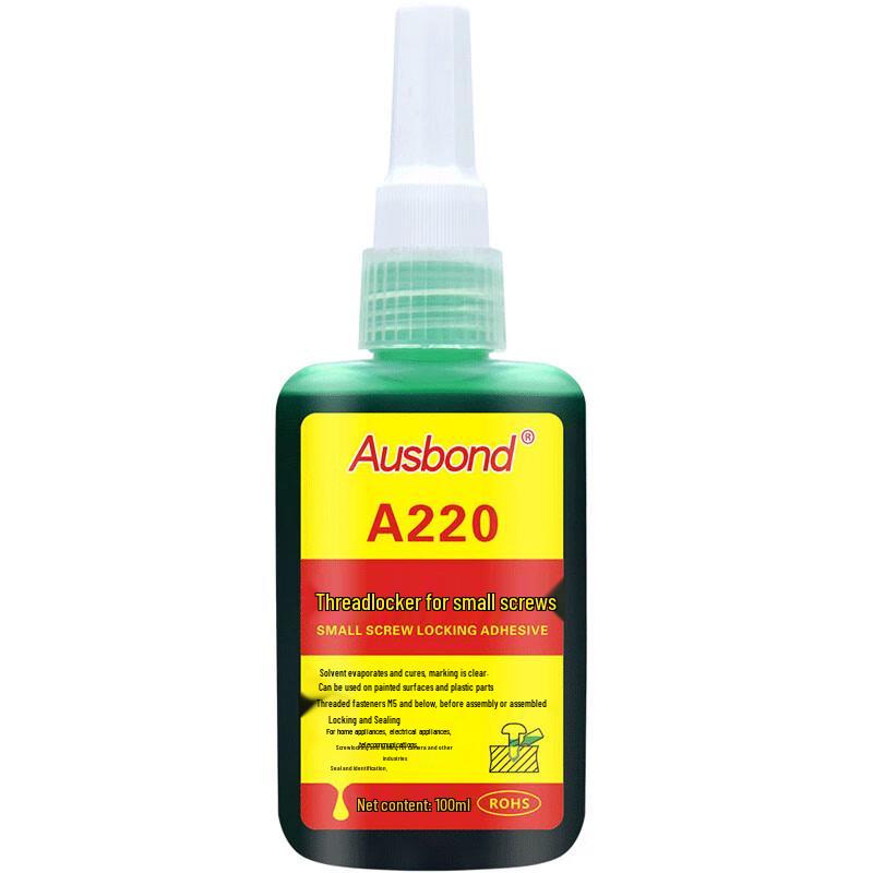 Ausbond 220 Low-Strength Screw Locking Adhesive 100ml