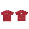 Hot Rapper Cactus Jack Wink Utopia T Shirt Men Women Letter Graffiti T Shirts Streetwear Oversized T-shirt Hip Hop Harajuku Tees