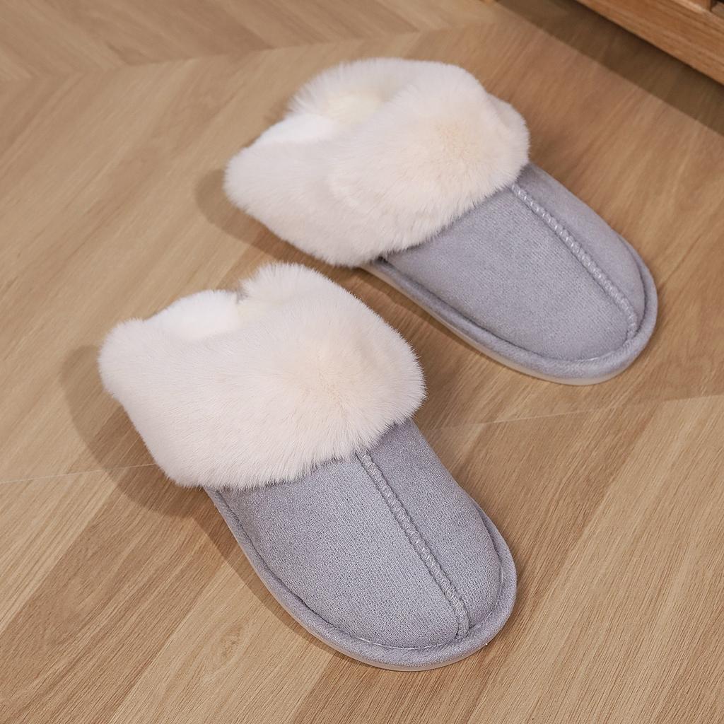Couple Shoes, Warm Shoes, Thick Shoes, Indoor Shoes, Half Pack Heels, Cotton Slippers, Casual Shoes