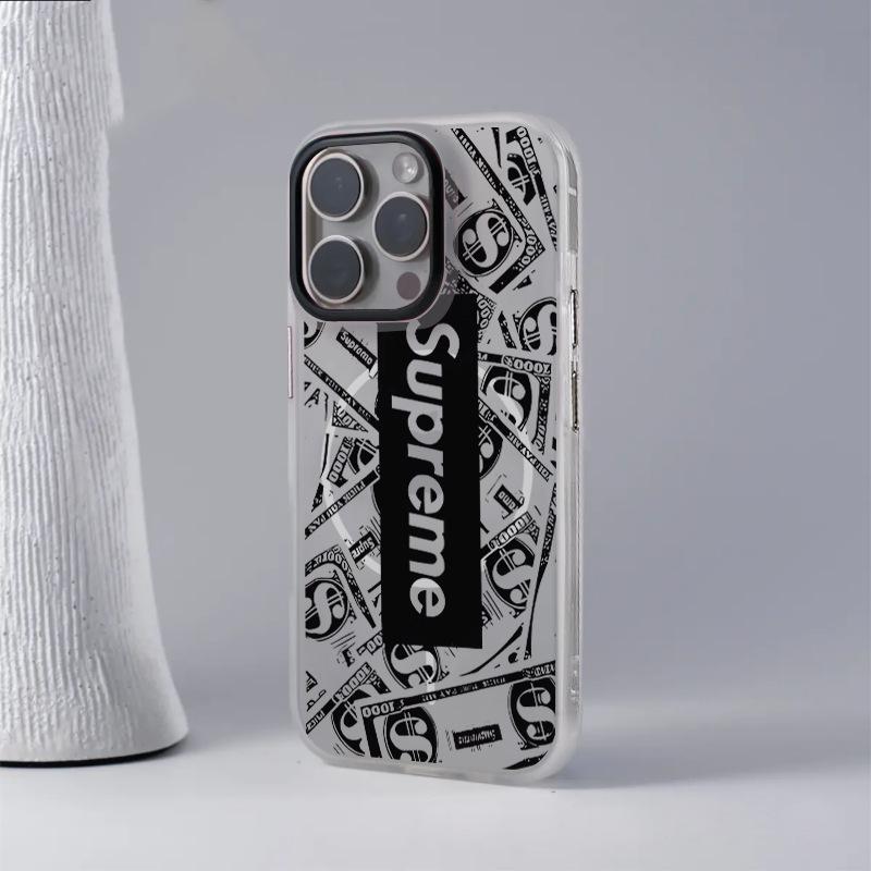 New English Alphabet 17 Pro Max Basketball Phone Case for Apple 14, 15, 16, and 17P Models, Magnetic 16P