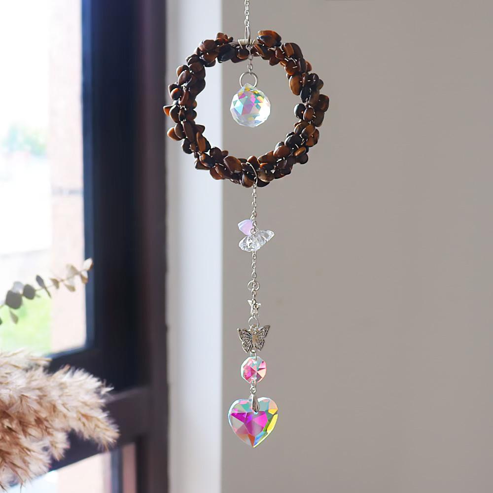 Super Quality Crystal Suncatcher Various Crystal Round Suncacther Car Hanging Carystal Dreamcatcher Perfect Gift