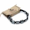 Magnetic Hematite Bracelet, Shamballa Double Cuboids