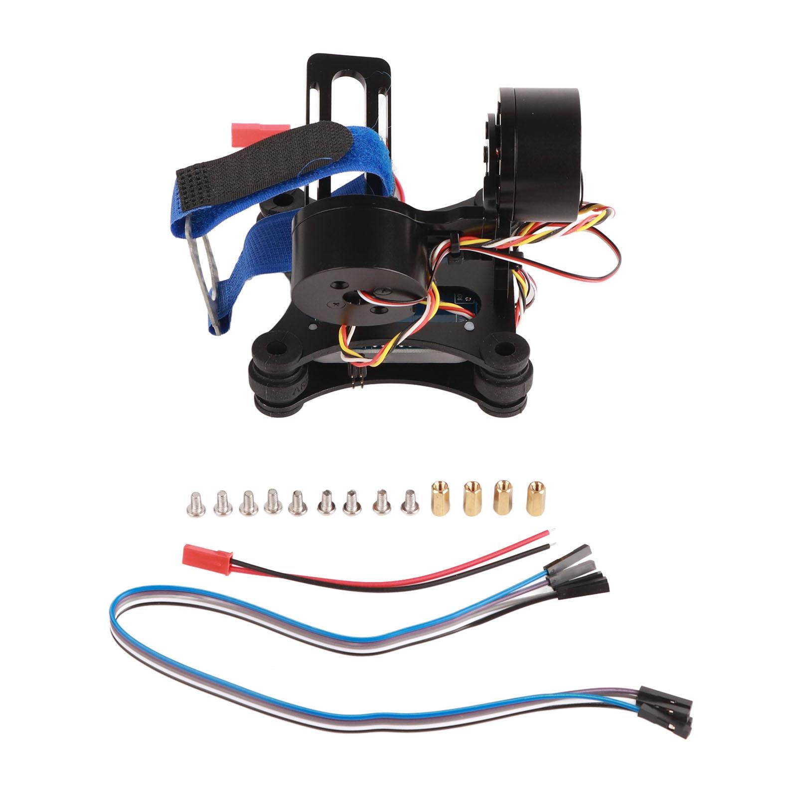 

Металева безщіточна дошка Gimbal BGC 2.2 для GoPro 3 3+ 4 Camera RC Drone Part (Чорний) чорний