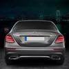 Für Mercedes Benz 9cm ABS Auto Heckaufkleber Kofferraum Emblem Aufkleber für Mercedes Benz S320 W164 W203 W204 W168 C180 E320 A200 CLA CLK