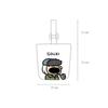 Portable Cylinder Bags Cartoon Printed Lunch Pouch Fashion Tote Bag