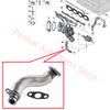 11427617535 Turbocharger Oil Outlet Tube Pipe For BMW F20 F52 F45 F46 F30 F34 F36 G20 G30 G31 G32 G12 F48 F39 G01 G02 B48