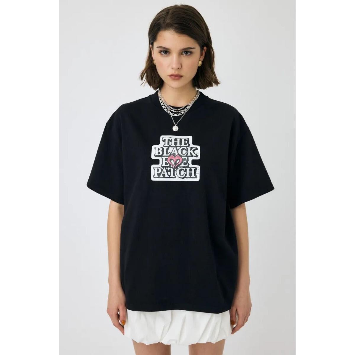 MOUSSY BEP OG Rhinestone TEE Black Eyepatch