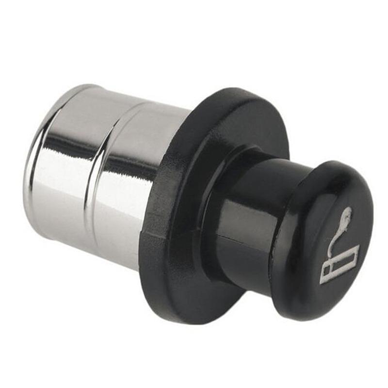 Car Cigarette Lighter Hidden Diversion Insert Pill Box Secret Stash Container-Safe Storage Case Clipper Gadgets For Men
