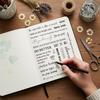 Transparent Inspirational English Sticker Sheet for Journal Decoration Motivational Quotes Scrapbooking Material