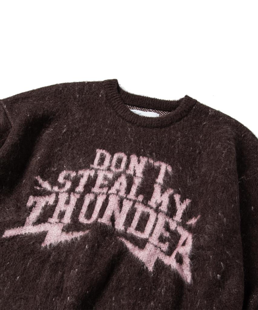 SUPERSUB Thunder Brushed Knit - Brown