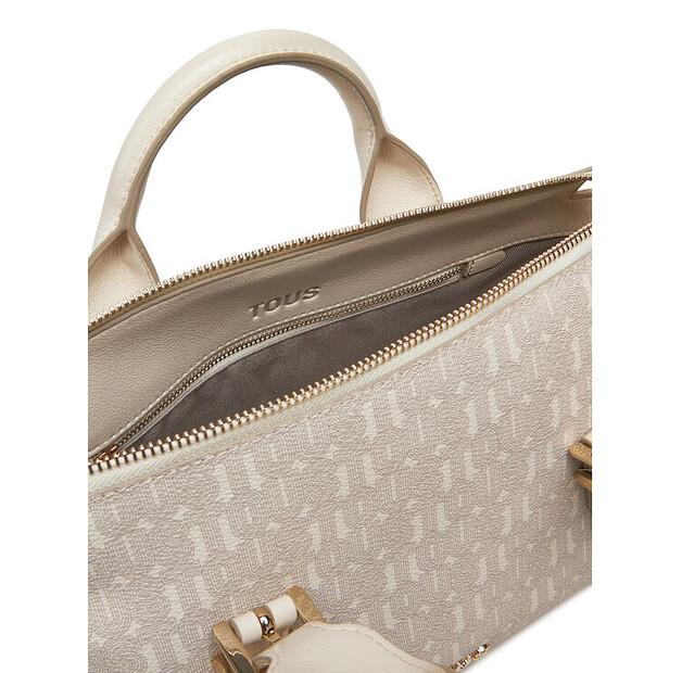 Bag TOUS Bowling Buckles Silhouette 2002201501 Beige