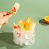 Mini Popsicle Mould for Kids Reusable DIY 8 Pieces Ice Pop Mould for Homemade Easy Release Popsicle Maker