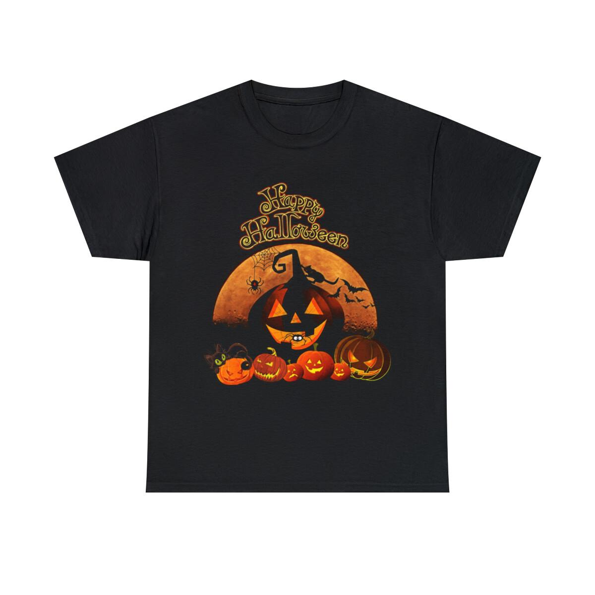 Happy Halloween Graphic Tee Shirt, S-5XL XXXXL