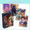 50 Angielskich Kart Flashowych Anime Demon Slayer One Piece Karty Kolekcjonerskie do Gry Karty do Pojedynków
