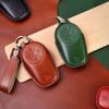 NIO EC6/ES6/ES8 Genuine Leather Key Case with Cowhide Shell & Buckle
