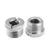 10Pieces 3/8" Female To 5/8" Male Microphones Mics Stands Adapter Thread Screws for Microphones Mics Stands Spare Parts