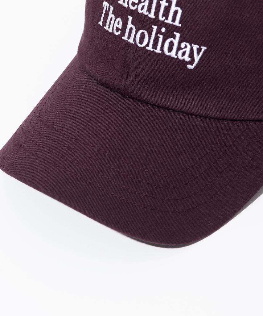 MILLO ARCHIVE Holiday Signature Ball Cap [Burgundy]