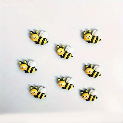 8PCS DIY Kühlschrank Magnet Bee Magnete Nordic Personalisierte Wohnkultur Whiteboard Po Nachricht Bord Hause