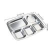 Dinner Trays Divided Dinner Plates for Adults Kids Campers and Portion Control