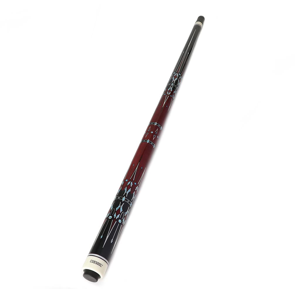 CUESOUL GALAXY Series 19oz Pool Cue Stick with 13mm Tip 58" (CSPC-GX-1)