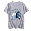 Game Life Is Strange Butterfly Tshirt Summer Unisexs and Womens Cotton Clothing Fashion Breathable Short Sleeve Top Streetwear