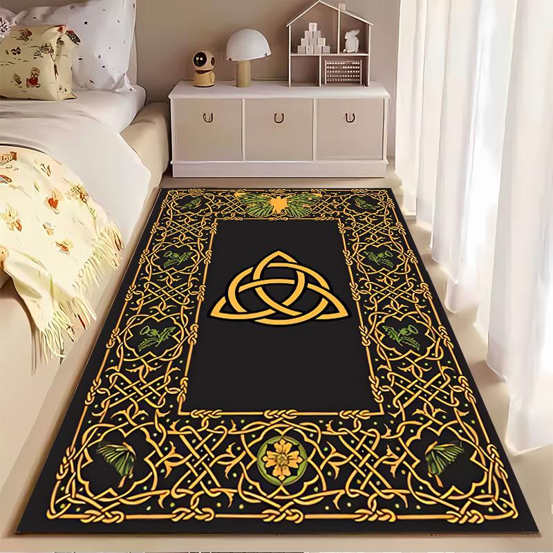 Celtic Knot Butterfly Carpet suitable as a non-slip mat for the living room or bedroom sofa