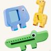 10 Acrylic Building Blocks – Construction Toy for Preschool, Kindergarten, Parent-Child Play,