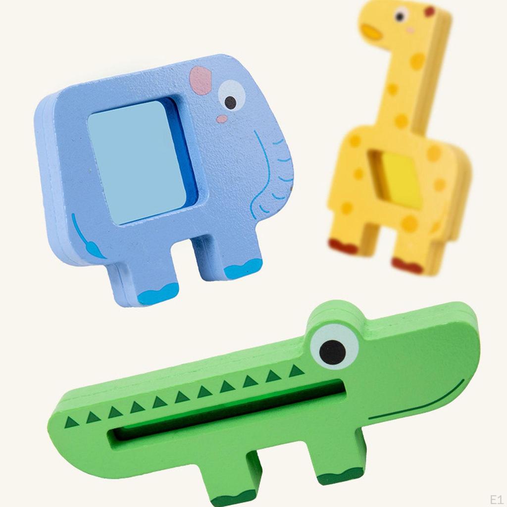 10 Acrylic Building Blocks – Construction Toy for Preschool, Kindergarten, Parent-Child Play,