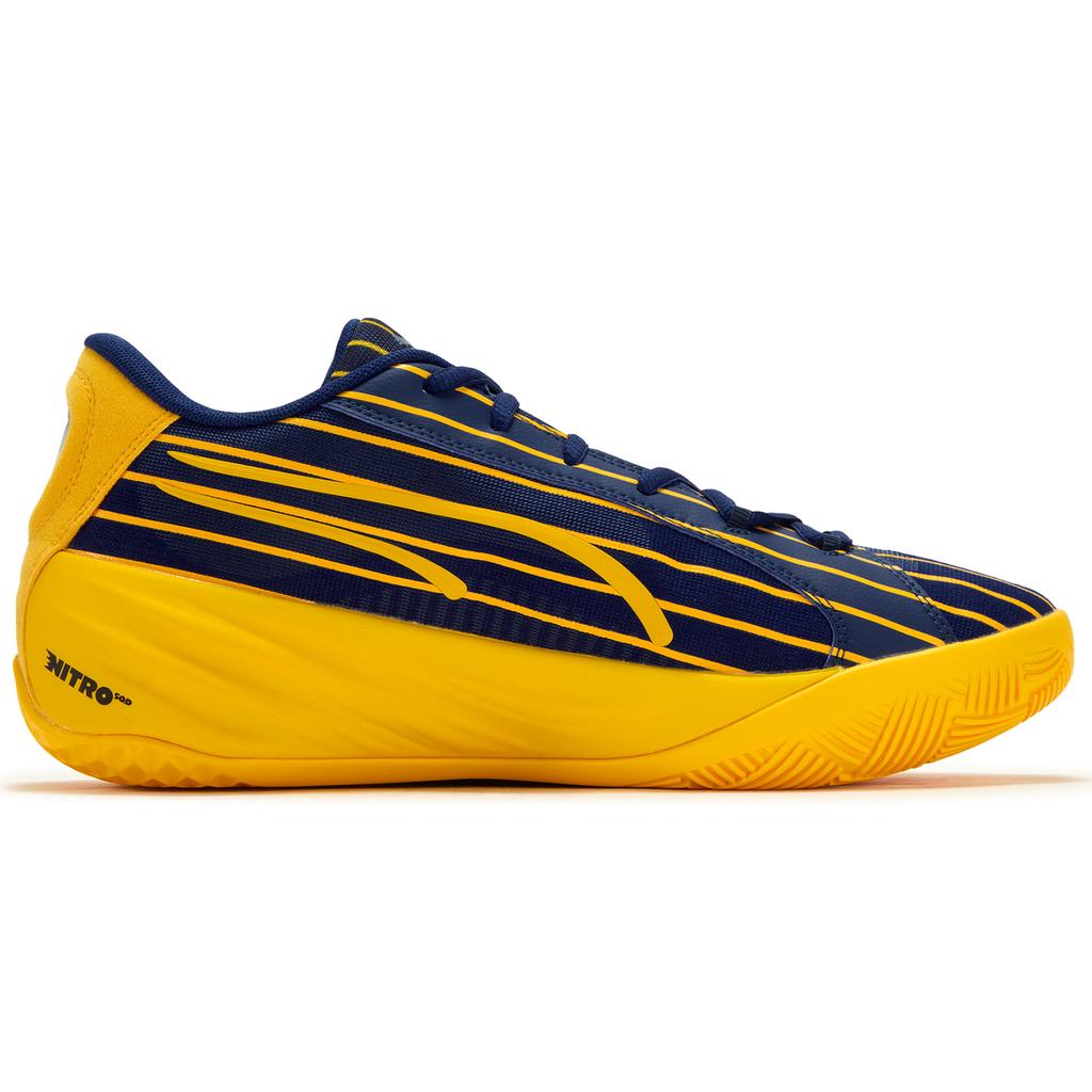 Puma Tyrese Haliburton x All-Pro Nitro Indiana Pacers Herresneakers Blå Marineblå Gull 313307-01