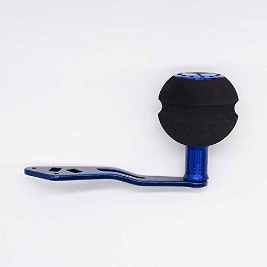 Elizabeth Single Power Handle for EVA Right Fishing Gear Abu/Daiwa 62/72mm Reels, Nut,