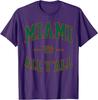 Miami Vs All Y'all - Throwback - Classic Vintage Men Women T-Shirt