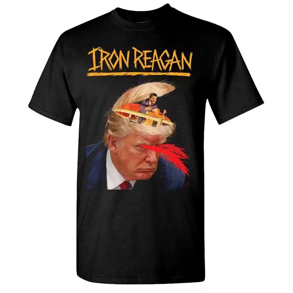 Iron Reagan Presidential Seal T-shirt Tee Unisex Men Full Size S to 5XL ZL175 Unisex T-Shirt L