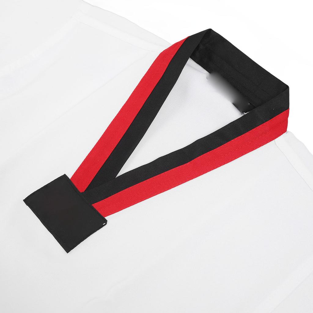 Kids Taekwondo Uniform with Belt Polyester and Cotton Breathable Soft Kids Sports Karate Uniform for Martial Arts Training for Boys Girls XXS