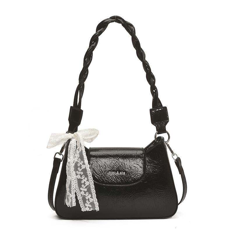 Unterarmtasche Neue vielseitige Damentasche Mode Kleine quadratische Tasche Schultertasche Pendler-Umhängetasche