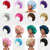 Bonnet de Nuit en Satin pour Femmes avec Nœud Papillon Lien Réglable Soin des Cheveux Bonnet de Nuit Doux en Soie
