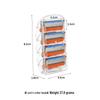 Men's Gillette Fusion5 Manual Razor with Orange 5-Layer Blade Handle