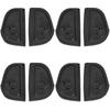 4X 2108106316 2108106416 Exterior Rearview Mirror Rubber Seals For Mercedes Benz W140 W210 W202 Car Accessory-A99D