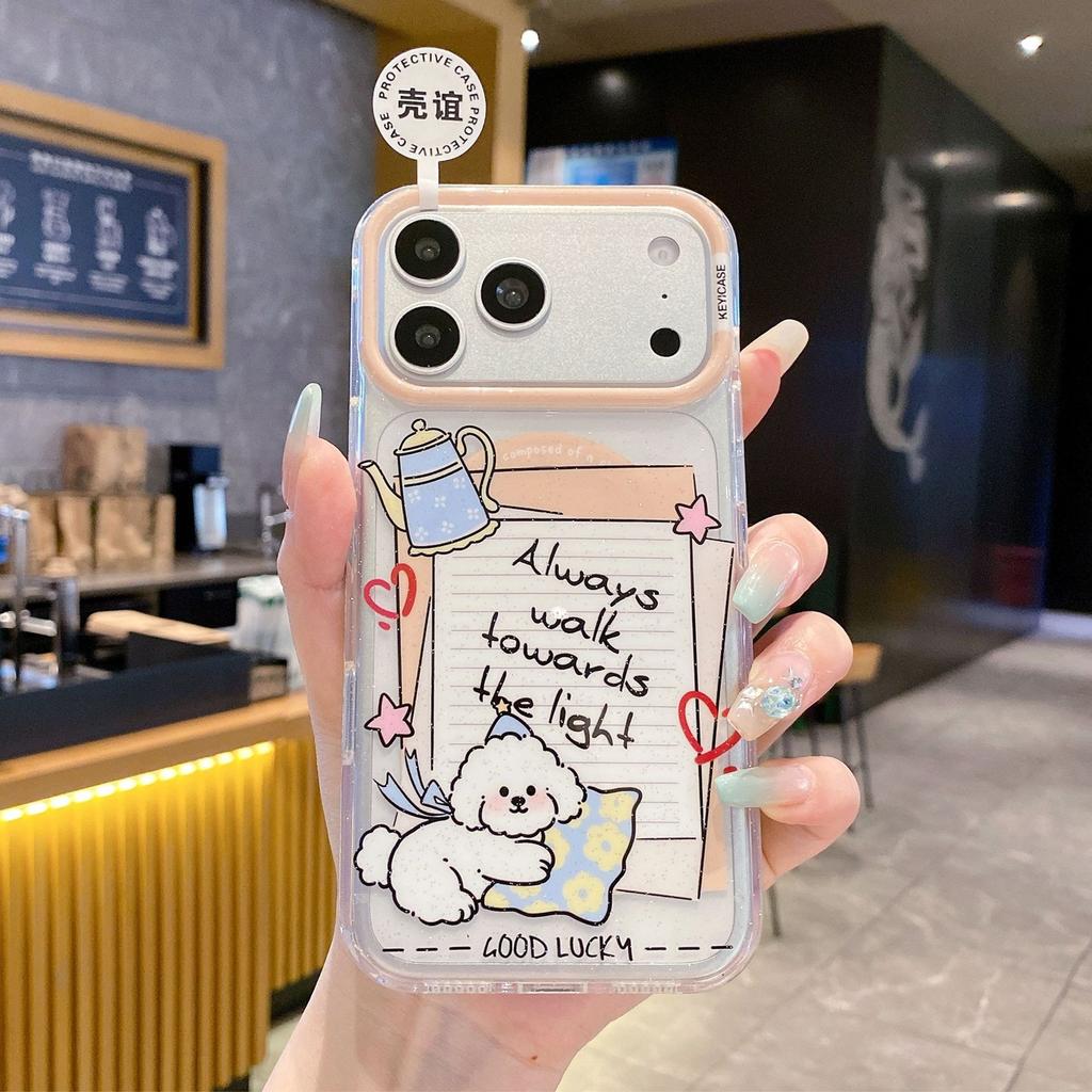 iPhone11Pro Colorful Glitter Magnetic Mobile Phone Case Crying Baby Apple 11 Crayon Small New Protective Cover Flower