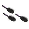 3 Pcs Oval Hair Teasing Comb Scalp Massager Styling Large Board Air Cushion Brush Comb for Household