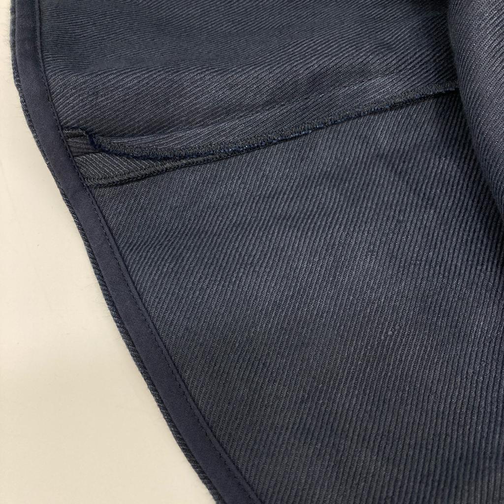 MADISON BLUE MB201-6025 Blue linen panel flare skirt skirt XS blueUsed