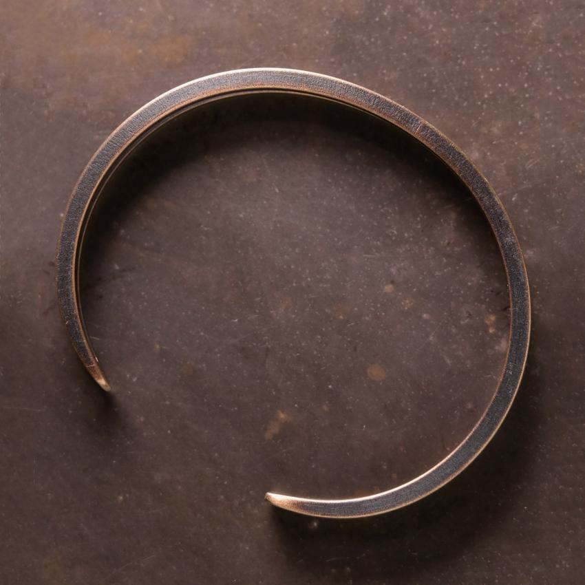 Bracciale in Metallo Fatto a Mano in Rame Puro Rustico Vintage Punk Unisex Bracciale a Manetta Intagliato Fatto a Mano Gioielli Fatti a Mano Uomo Donna Regalo