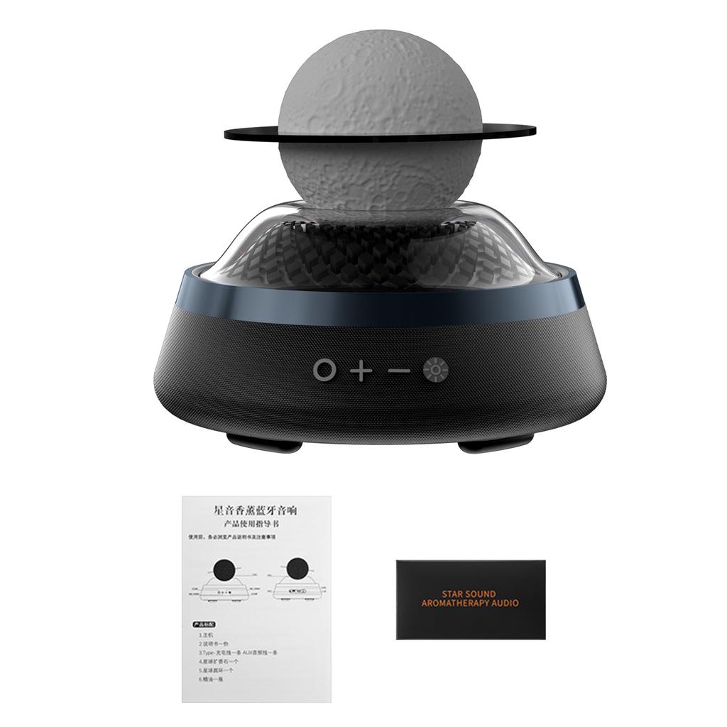 Essential Oil Diffuser with Wireless Speaker LED Colorful Atmosphere Light Nightlight Music Player