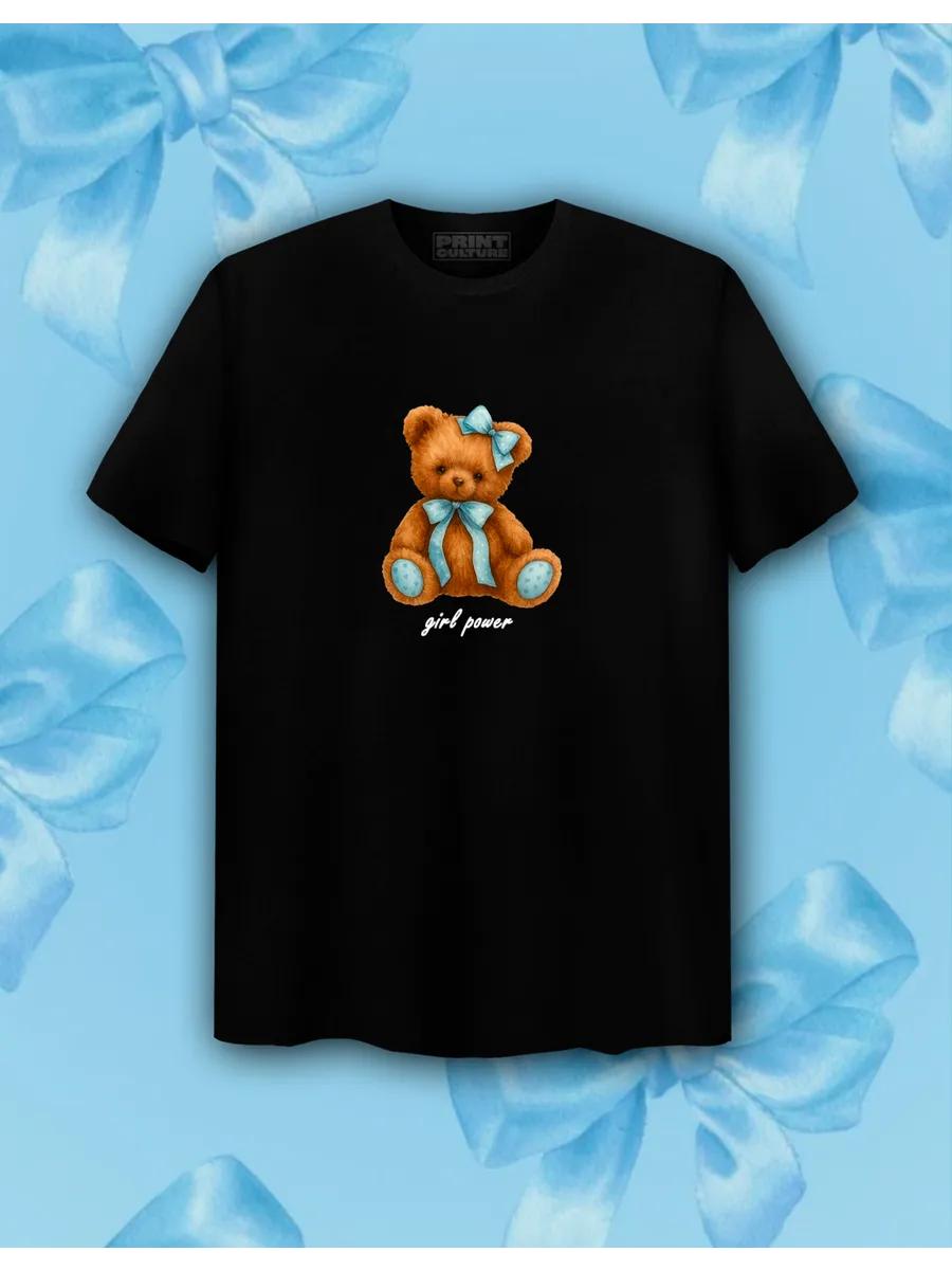 T-shirt with teddy bear print 3XL