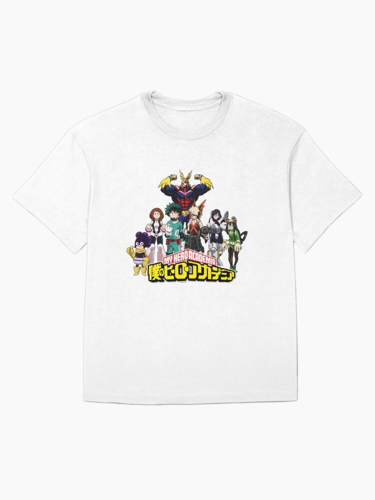 

My Hero Academia Logo Bold Anime Series Emblem 3 Oversized TShirt 2026 Summer Mens Womens Luxury Fashion Pure Cotton Tshirt M