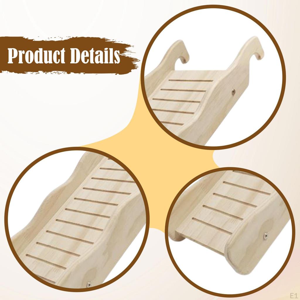 Ramp Hamster Ladder Climbing Activity for Small Pet Playhouse Cage Accessory Dwarf