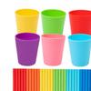 Color Sorting Play Set Counting with 8 Cups Gifts Montessori Toy Matching Game for