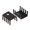 10Pcs To-220 Aluminum Profile 7805 Heatsink 781 Radiator Heat Sink 19*15*10Mm Aluminum Alloy Profile Cooler