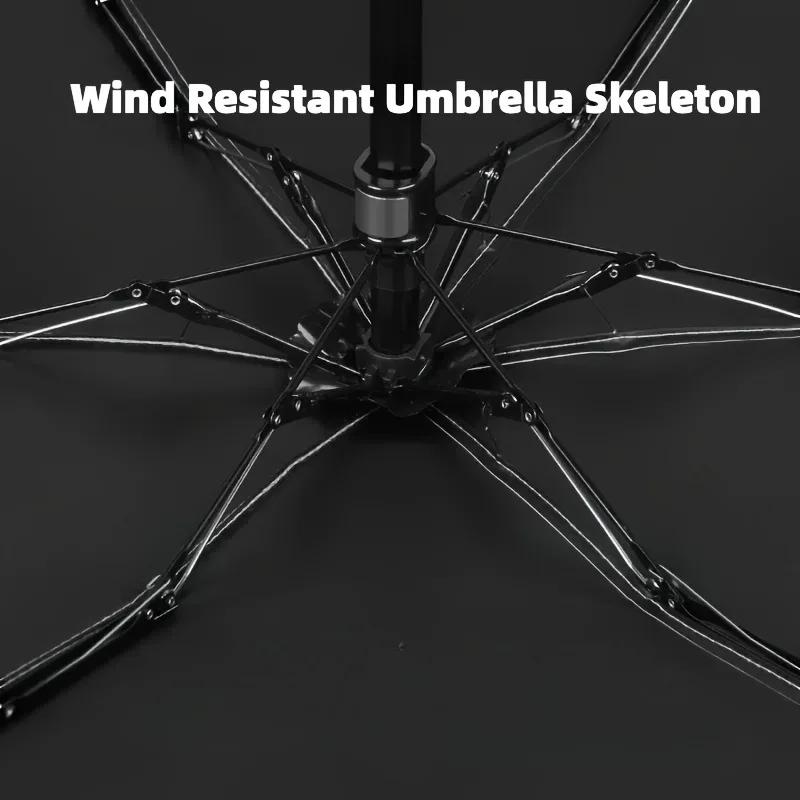 Ultra-Lightweight Mini Pocket Umbrella with Box, 5-Fold Portable Card Holder Sunshade, Lightweight UV Protection Umbrella